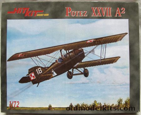 Hit Kit 1/72 Potez XXVII A2 (Potez 27), HK008 plastic model kit